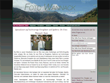 Tablet Screenshot of foto-wannack.de
